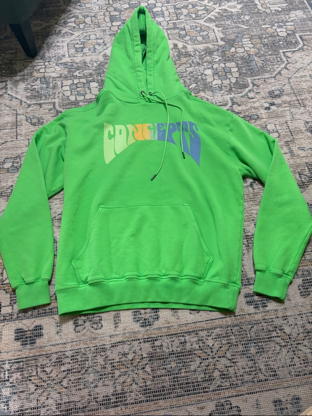 Concepts heavyweight cotton hoodie. Size M